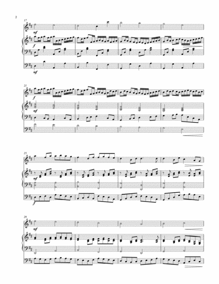 Canon In D Violin Cello And Piano Trio Page 2