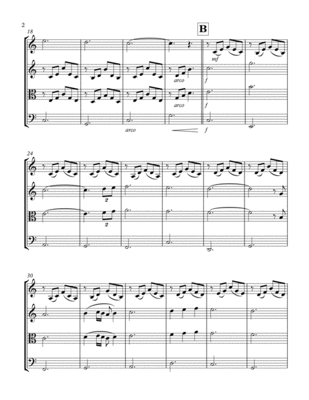 Cant Help Falling In Love Score And String Quartet Parts Page 2