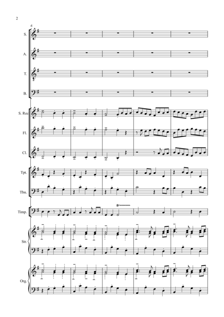 Cantata 2 Mov Vi Hosanna Grand Finale Page 2