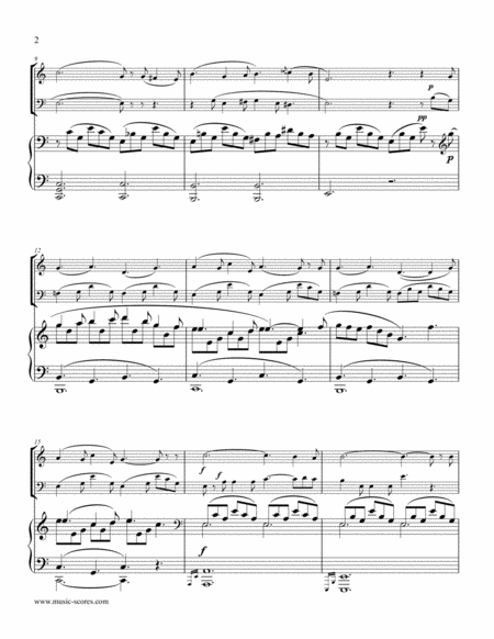 Cantique De Noel O Holy Night Violin Cello And Piano C Major Page 2