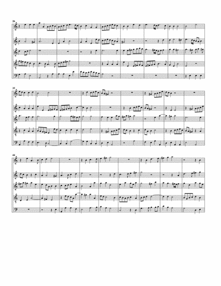 Canzon No 13 A5 Weltspiegel 1613 Arrangement For 5 Recorders Page 2