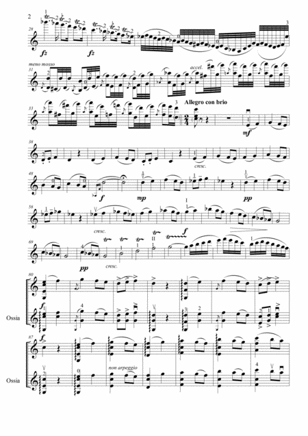 Capriccio B 81 Concert Rondo For Violin And Piano Page 2