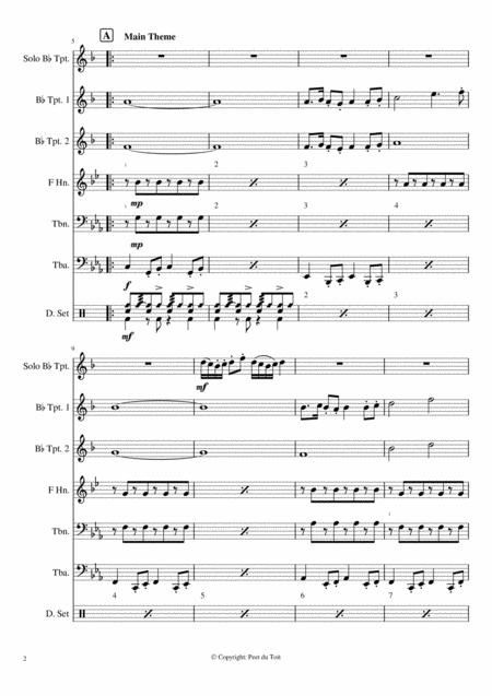 Caravans Themes Mike Batt Brass Sextet Drumset Page 2