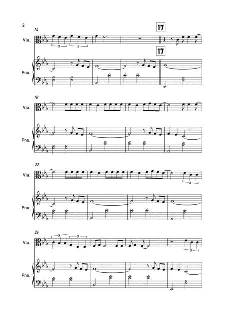 Cardigan By Taylor Swift Viola And Piano Page 2