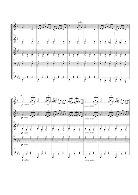 Carillon From L Arlesienne Suite No 1 For Brass Quintet Page 2