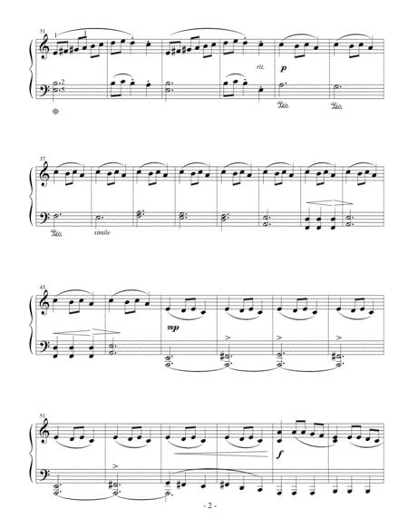 Carol Of The Bells Early Intermediate Piano Solo Page 2