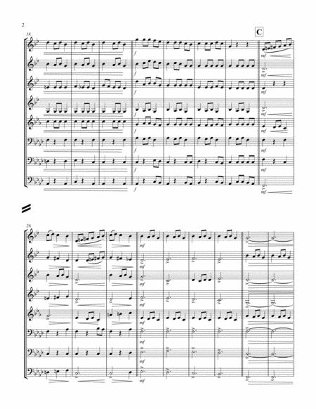 Carol Of The Bells F Min Brass Octet 4 Trp 1 Hrn 3 Trb Page 2