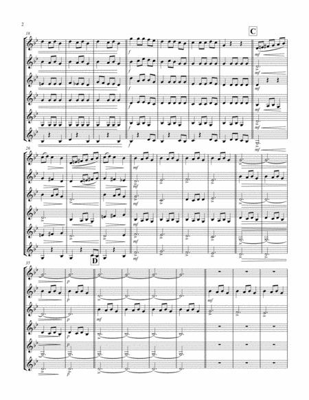 Carol Of The Bells F Min Clarinet Sextet Page 2