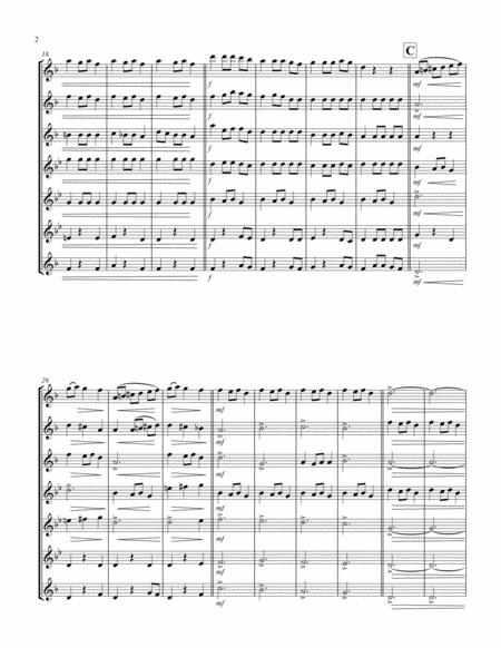 Carol Of The Bells F Min Tenor Saxophone Septet Page 2