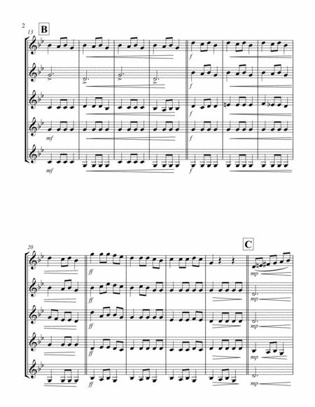 Carol Of The Bells F Min Trumpet Quintet Page 2