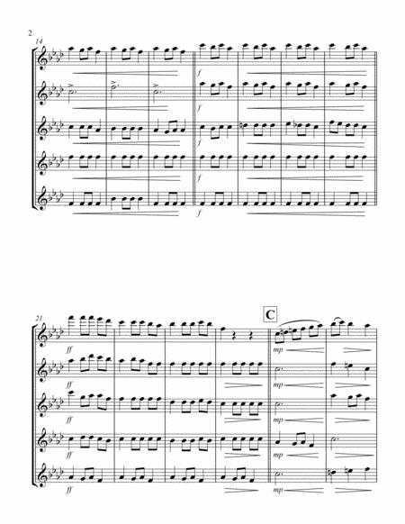 Carol Of The Bells F Min Violin Quintet Page 2