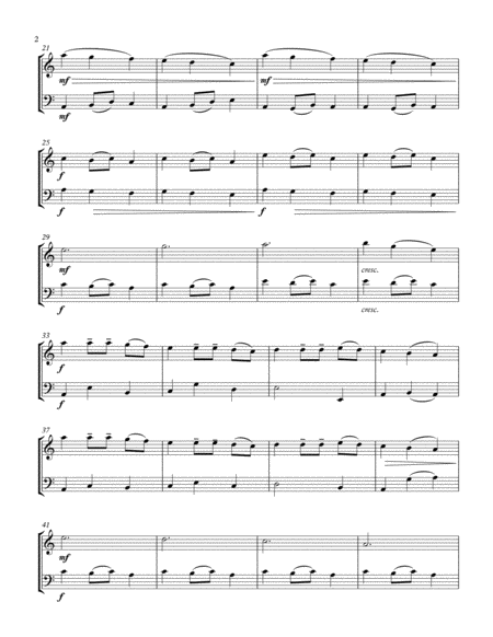 Carol Of The Bells Violin And Cello Page 2