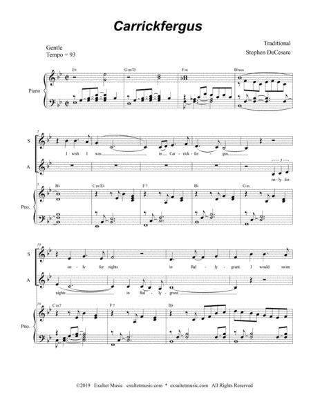 Carrickfergus Vocal Quartet Satb Page 2