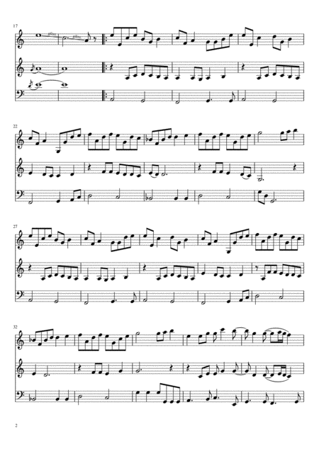 Carry On Wayward Son Violin 1 Violin 2 Cello Page 2