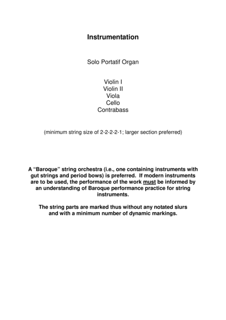 Carson Cooman Concerto For Portatif Organ And Strings Score Only Page 2