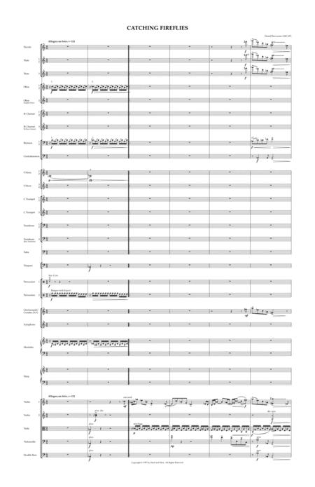 Catching Fireflies Original Orchestral Version Page 2