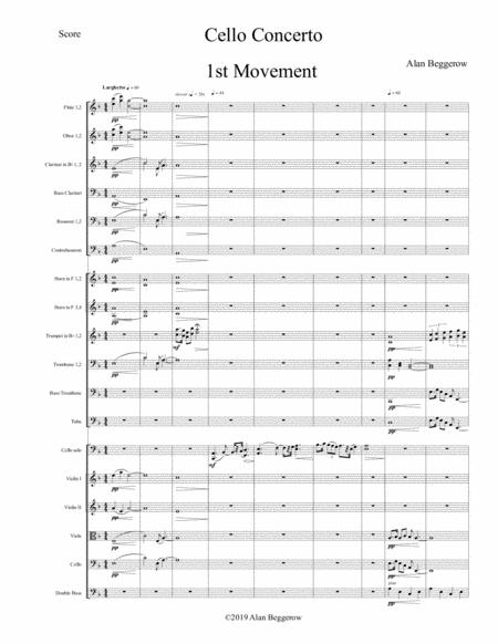 Cello Concerto Score Only Page 2