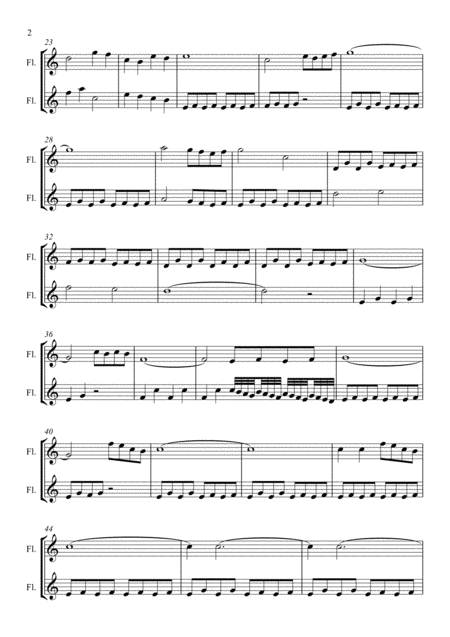 Champagne Flute Therapy Flute Duet Page 2