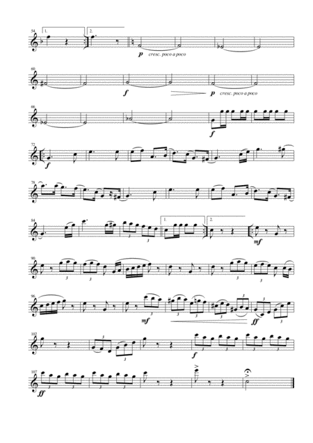 Champagne Galop For Saxophone Quartet Satb Page 2