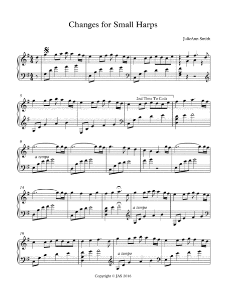 Changes For Small Harp Page 2