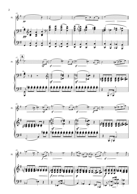 Chanson De Nuit Op 15 Arranged For Flute And Piano Page 2