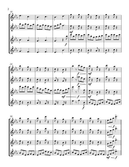 Charley O Mally 4 Flutes Score And Parts Page 2