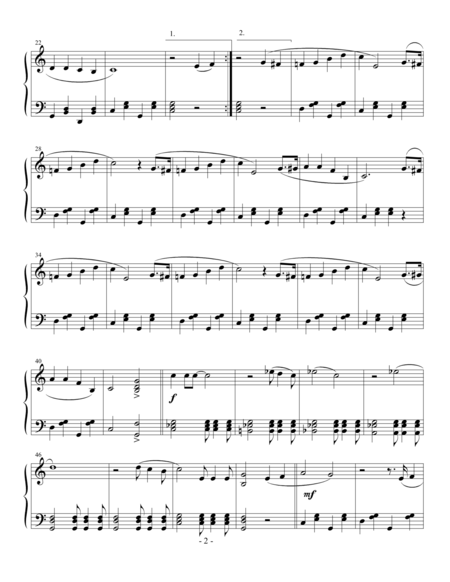 Cheek To Easy Piano Page 2