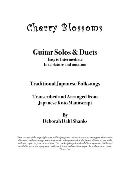 Cherry Blossoms Guitar Solos Duets Page 2