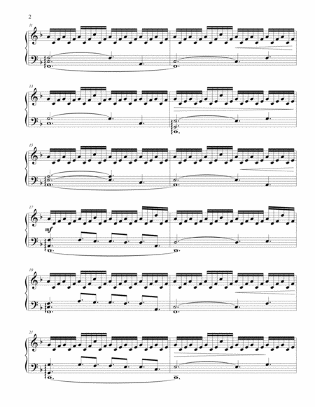 Chevaliers De Sangreal Piano Solo Page 2