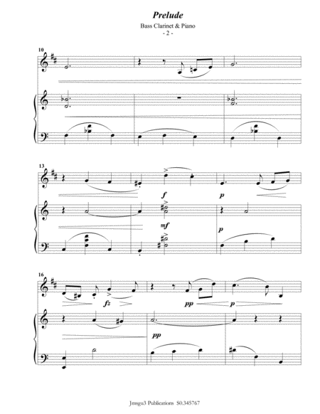 Child Of Amerika For Clarinet And 7 Players Page 2