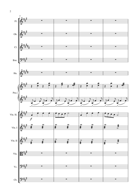Childhood For Violin Solo Soli Grades 1 2 And Orchestra Page 2