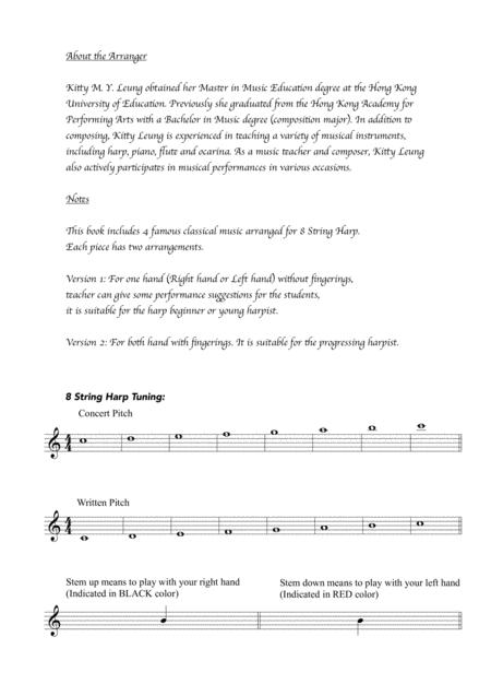 Children Songs Vol 1 8 String Harp Page 2