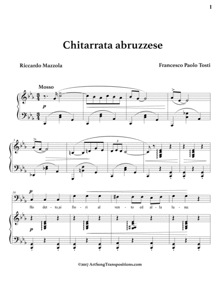 Chitaratta Abruzzese C Minor Bass Clef Page 2