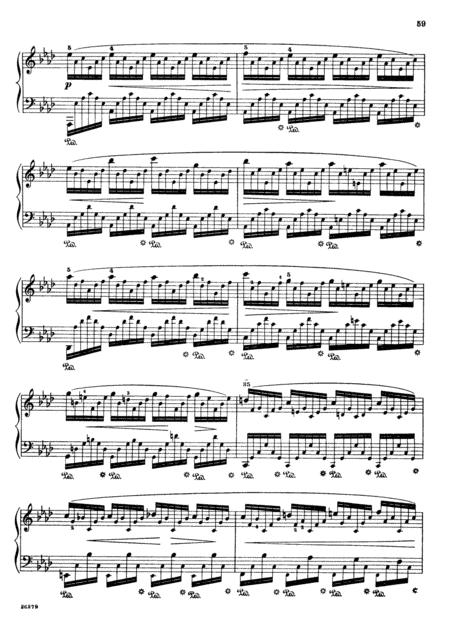 Chopin Etude In Ab Major Op 25 No 1 Original Complete Version Page 2