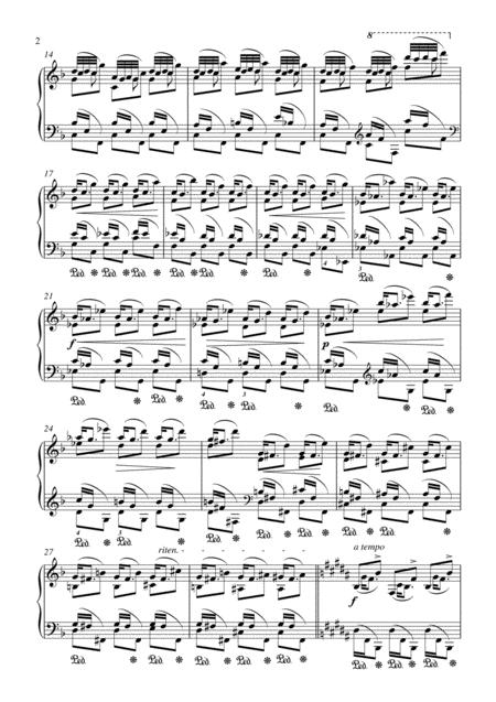 Chopin Etude Op 25 No 3 Page 2