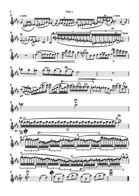 Chopin Nocturne In E Flat Major For String Quartet Page 2