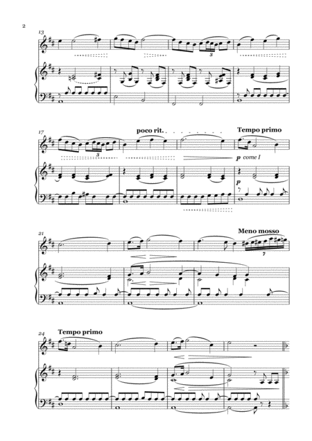 Chopin Prelude Op 28 No 15 Violin And Piano Page 2