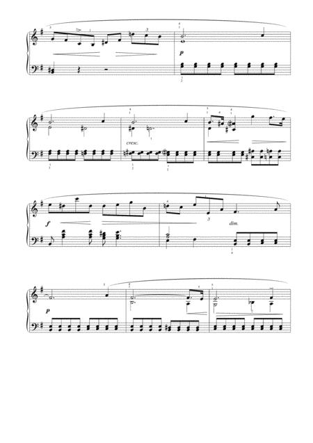 Chopin Prelude Op 28 No 4 Easy Piano Arrangement Page 2