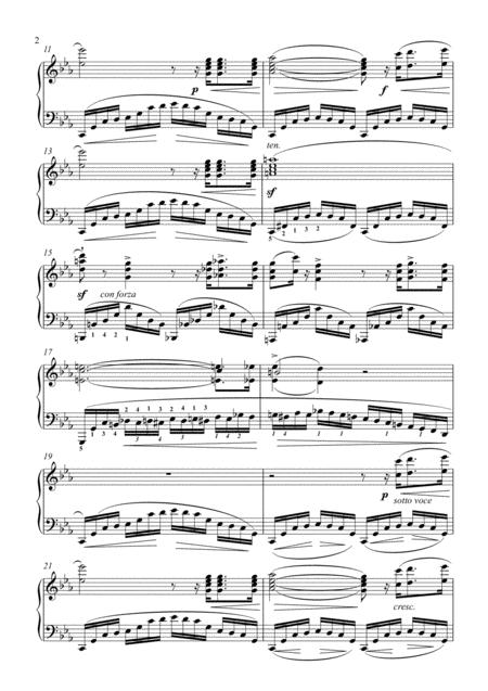 Chopin Revolutionary Etude Op 10 No 12 Page 2