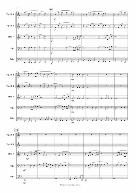 Choral Mysterious Series Vol I For Brassqintet Page 2