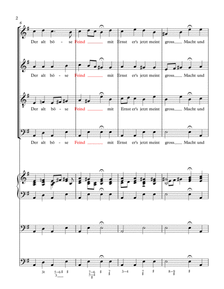 Chorale No 1 Page 2