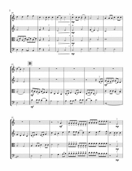 Christ We Do All Adore Thee For String Quartet Page 2