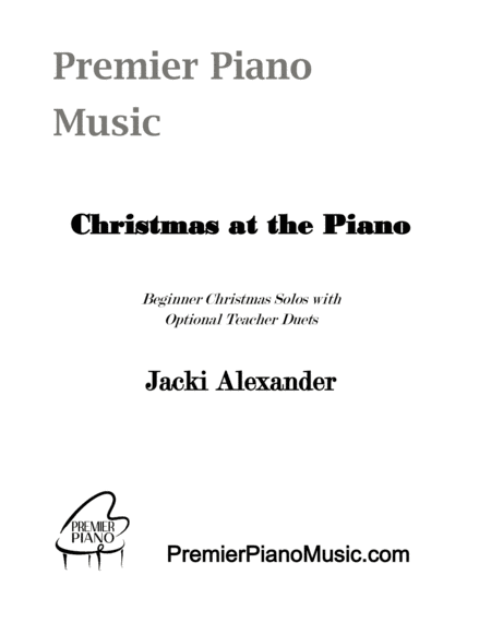 Christmas At The Piano With Teacher Duets Page 2