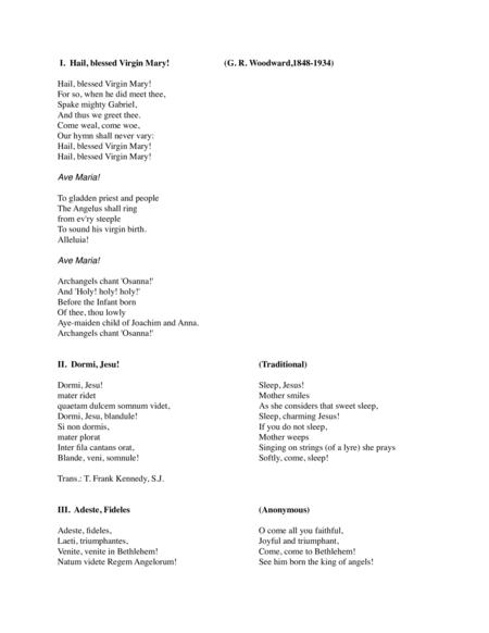 Christmas Cantata 2001 For Satb Chorus Oboe English Horn 2 Bassoons Timpani And Organ Page 2