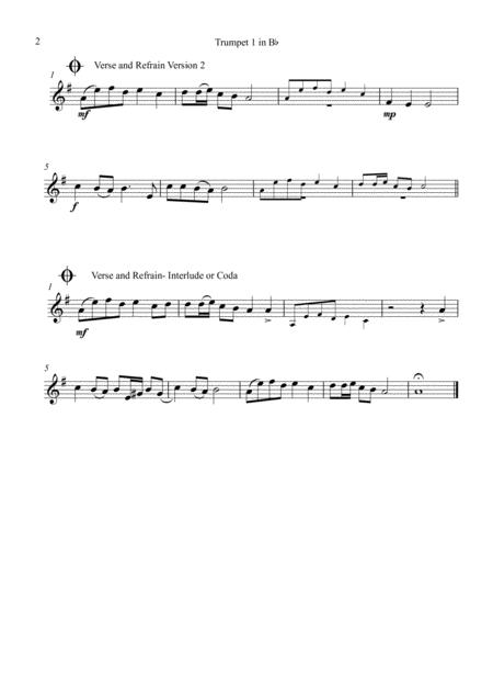 Christmas Carols For Brass Noel Nouvelet Sing We Now Of Christmas Page 2