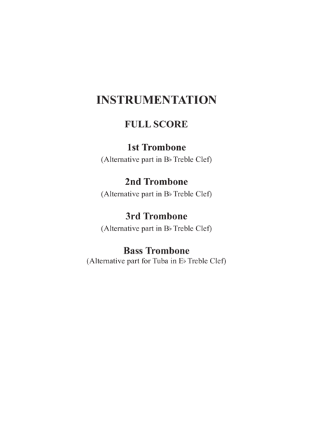 Christmas Children For Trombone Quartet Page 2