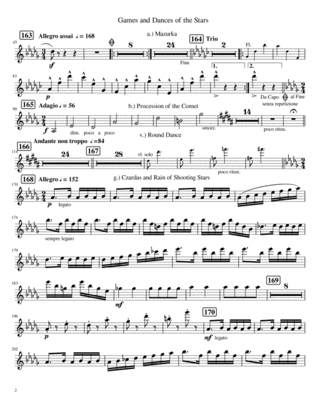 Christmas Eve Suite For Eb Clarinet Page 2