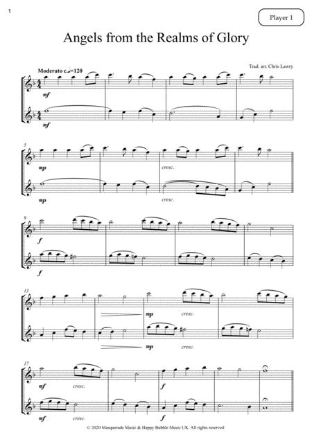 Christmas For Two Carol Duets 7 Easy Carols For Two C Flutes Page 2