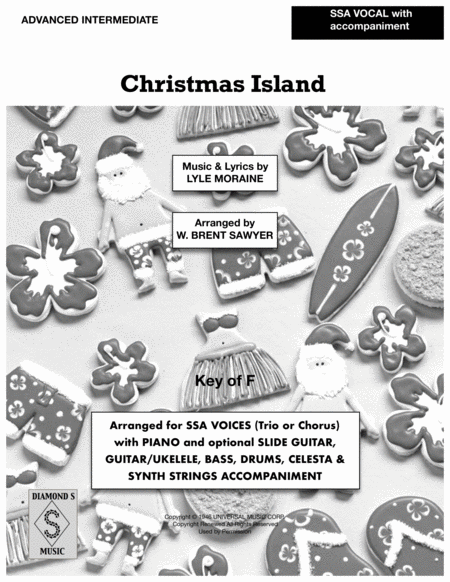 Christmas Island For Ssa Voices With Piano And Optional 6 Other Instruments Page 2