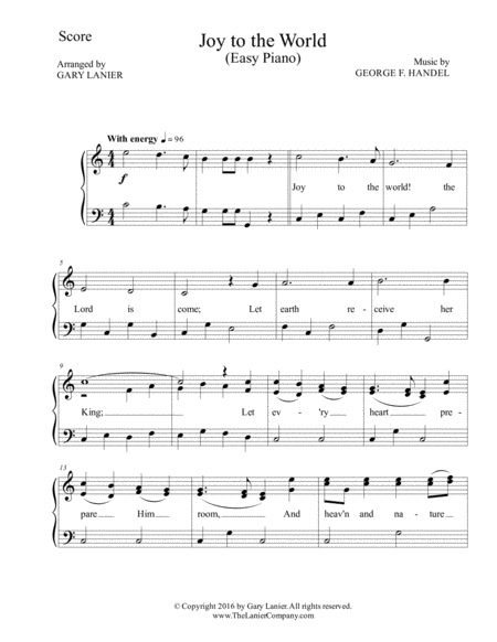 Christmas Joy Suite For Easy Piano 3 Christmas Carol Arrangements Page 2